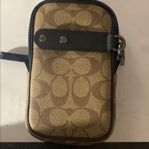 Coach wristlet/phone bag